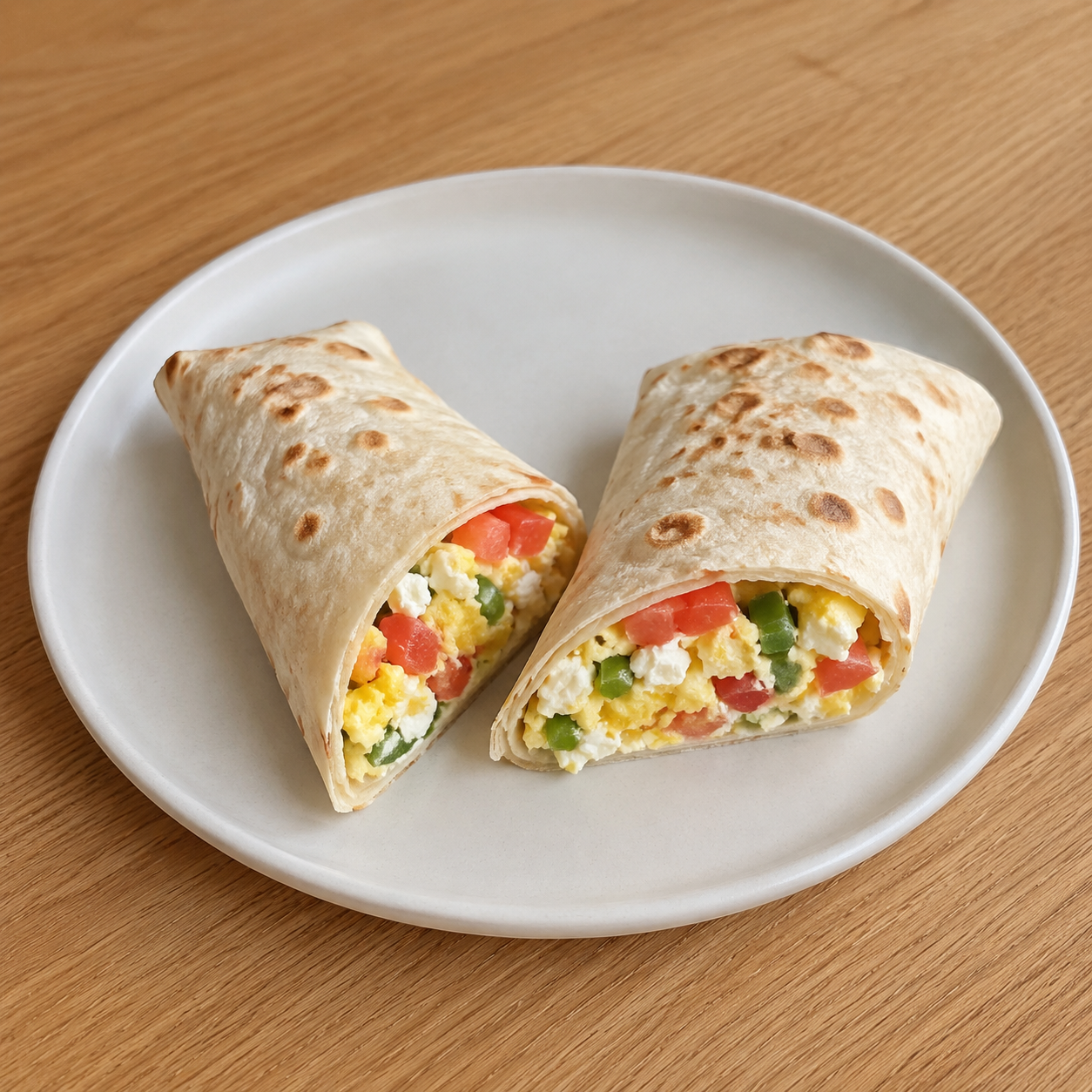 Yumurtalı Peynirli Kahvaltı Dürümü